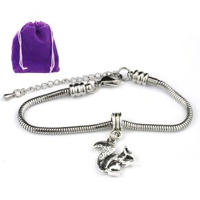 Squirrel Gifts | Gifts for Nature Lovers makes Great Science Jewelry for Lovers Bracelets or Animal Lover Gifts for Women Jewelry and Squirrel Gifts for Men or Squirrel Gifts for Squirrel Lovers