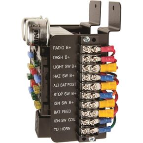 Painless Performance 30001 Universal Pre-Wired 14-Circuit Fuse Block