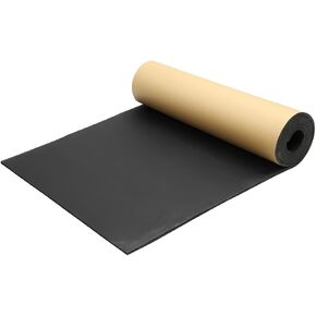ACROPIX 236mil 6mm 4sqft Universal Sound Deadener Mat 19.7" x 31.5" Closed Cell Foam Heat Shield Material for Car Boat Hood Engine Black - Pack of 1