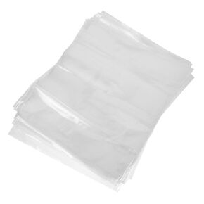50Pcs Flower Bags, 9.8x5.9in Bouquet Water-retaining Bag, PE Bouquet Flower Water Bag, Transparent Bouquet Water-retaining Bag, Rose Packaging Bag for Flower Arrangement