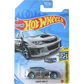 Hot Wheels Zamac Subaru WRX STI, HW Speed Graphics 2/10