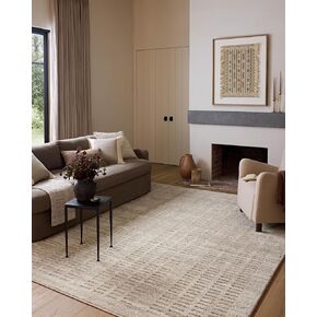 Loloi Amber Lewis Monty Collection MOT-04 Taupe/Beige 2'-7" x 10'-0", .50" Pile Height, Runner Rug