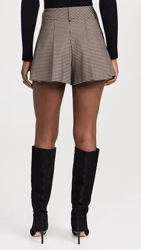 أليس + أوليفيا شورت سكارليت رفرفة للسيدات in Kuwait