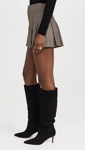 أليس + أوليفيا شورت سكارليت رفرفة للسيدات in Kuwait