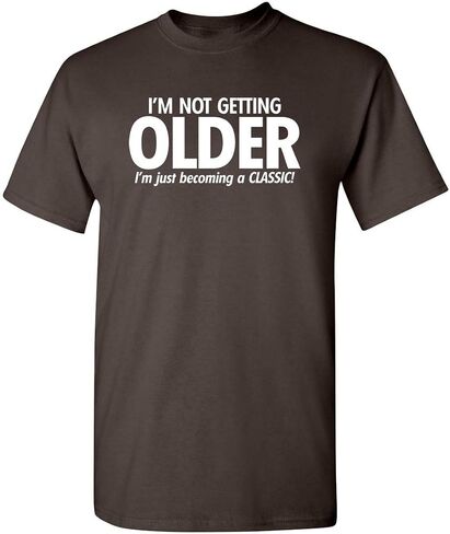 Becoming A Classic Graphic Novelty Sarcastic Funny T Shirt in Kuwait