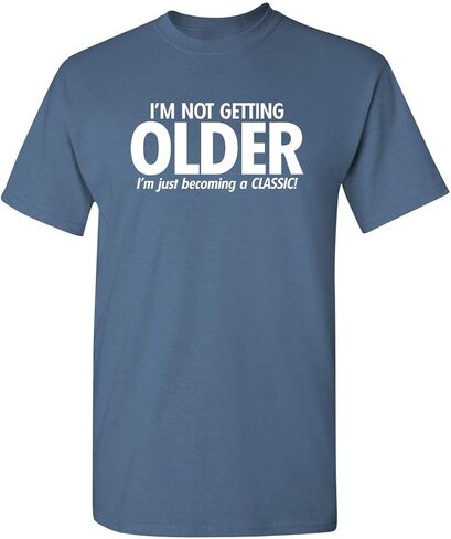 Becoming A Classic Graphic Novelty Sarcastic Funny T Shirt in Kuwait