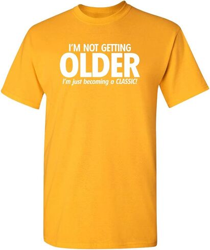 Becoming A Classic Graphic Novelty Sarcastic Funny T Shirt in Kuwait