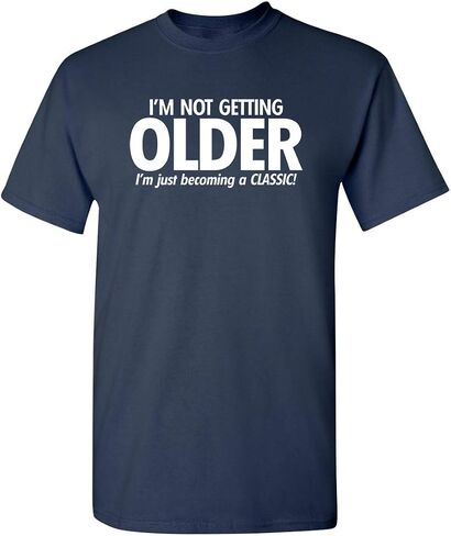 Becoming A Classic Graphic Novelty Sarcastic Funny T Shirt in Kuwait