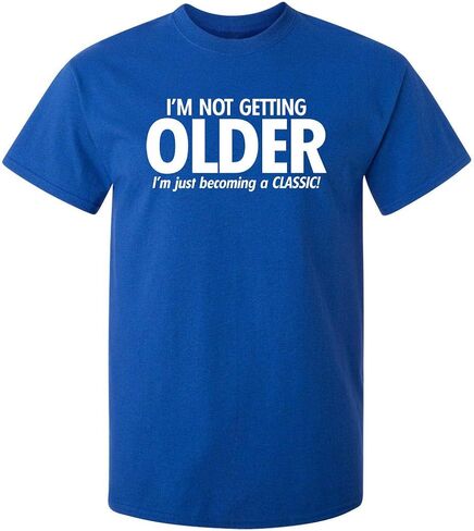 Becoming A Classic Graphic Novelty Sarcastic Funny T Shirt in Kuwait