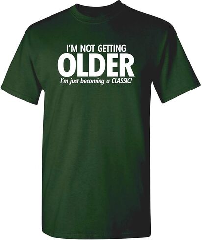 Becoming A Classic Graphic Novelty Sarcastic Funny T Shirt in Kuwait