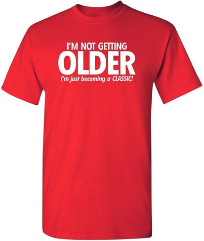 Becoming A Classic Graphic Novelty Sarcastic Funny T Shirt in Kuwait