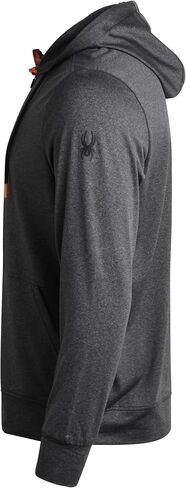 Spyder Men's Pullover Hoodie - Quarter Zip Comfort Fit Hoodie Sweatshirt with Reflective Trim - Active Hoodie for Men (S-XL) in Saudi Arabia