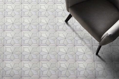 بلاط فسيفساء رخامي Blomma Honed مقاس 30.48 سم × 30.48 سم، جريجيو (10 عبوات، 9.81 قدم مربع) in Saudi Arabia