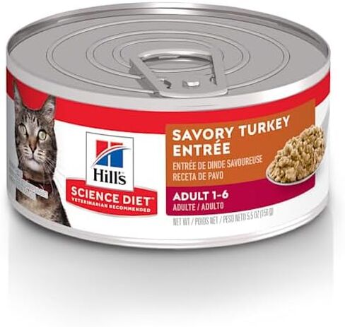 Hill's Science Diet Adult Wet Cat Food, Tender Ocean Fish Dinner, 5.5 oz. Cans, 24-Pack in Kuwait