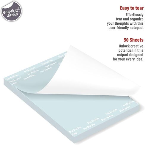 easykart labels Christmas Notepad Winter Theme Holiday Notepads, 200 Sheets, 4 Designs, 4 x 5.5 Inches in Saudi Arabia