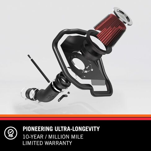 K&N Cold Air Intake Kit: High Performance, Guaranteed to Increase Horsepower: 50-State Legal: Fits 1984-1986 TOYOTA (MR2)57-0063 in Saudi Arabia