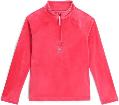 Spyder Girls' Shimmer Bug 1/2 Zip Top (Big Kids) in Saudi Arabia