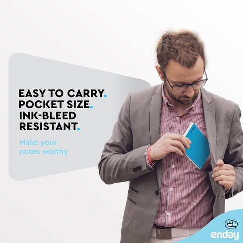 دفتر ملاحظات حلزوني صغير مقاس 5 × 7، دفتر ملاحظات حلزوني صغير مع غطاء بولي أزرق، مجلات لكتابة غلاف حلزوني، دفتر صغير للمنزل، ملحقات المكتب، 80 ورقة لكل وسادة، 6 عبوات - من Emraw in Kuwait