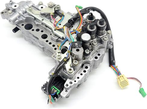 JF010E JF009E Gearbox CVT Valve Body W/Solenoid &Stepper motor Compatible with Murano Maxima Quest Transmission Solenoid kit RE0F09A (JF010E without plug and cap) in Saudi Arabia