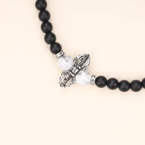 COAI Vajra Stone مطرز 108 مالا الخرز التفاف سوار الصلاة قلادة in Saudi Arabia
