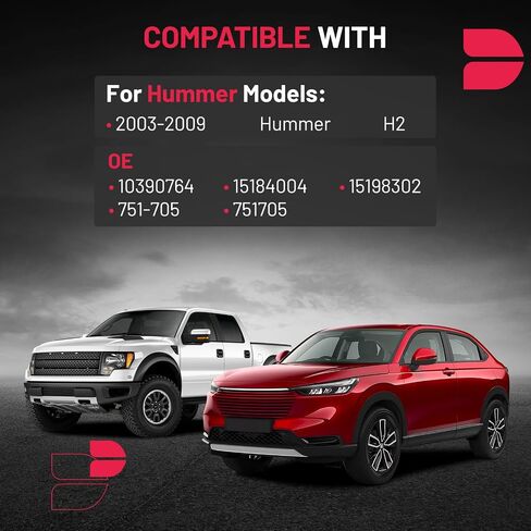 BDFHYK 751-705 منظم نوافذ الطاقة مع محرك أمامي يسار لـ Hummer H2 2003 2004 2005 2006 2007 2008 2009 03 04 05 06 07 08 09 in Saudi Arabia