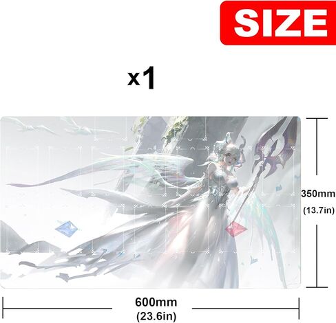 ygo playmat Labrynth Mat Gaming Competition Pad Mat Card Binder Deck 23.6x13.7in (2) in Kuwait
