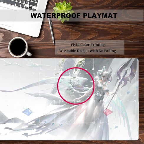 ygo playmat Labrynth Mat Gaming Competition Pad Mat Card Binder Deck 23.6x13.7in (2) in Kuwait