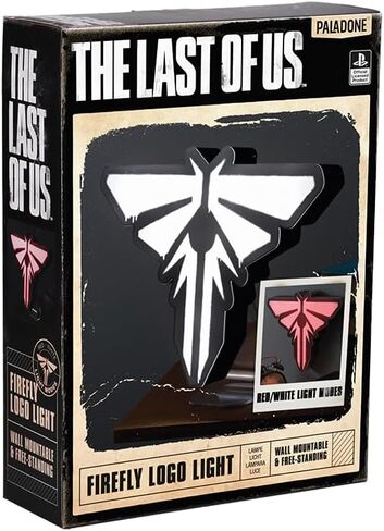 Paladone The Last of Us Firefly Light - ضوء شعار الفيلم المرخص رسميًا، ديكور وهدية لغرفة المعيشة والألعاب، ملحق غرفة النيون اليراع وإضاءة ليلية لمحبي البرامج التلفزيونية in Saudi Arabia