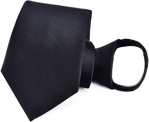 Zipper Ties for Men Adjustable Men's Pretied Neckties Zip on Tie for Men Daily in Saudi Arabia