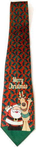 Stonehouse Collection Men's Christmas Tie - Funny Christmas Necktie in Saudi Arabia