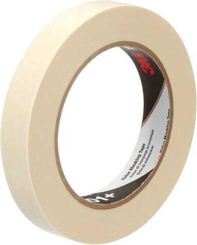 3M 101+ Value Masking Tape, 0.75 Inch x 60 Yards, Tan in Saudi Arabia