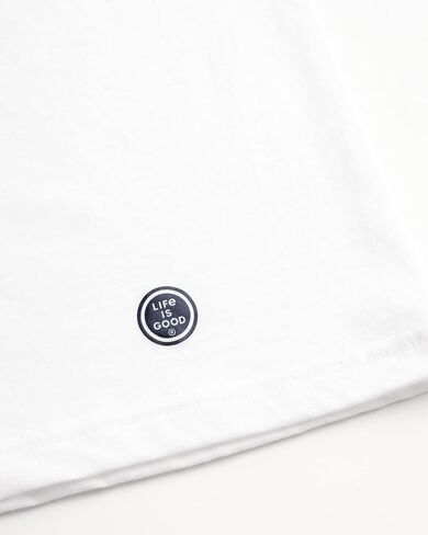 Life is Good Men's Undershirts – 6 Pack Soft Breathable T-Shirt: Crewneck Undershirts, V-Neck Undershirts (S-XL) in Saudi Arabia