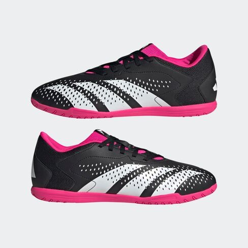 adidas Predator Accuracy.4 Indoor Footwear White/Core Black/Lucid Lemon Men's 11, Women's 12 Medium in Saudi Arabia