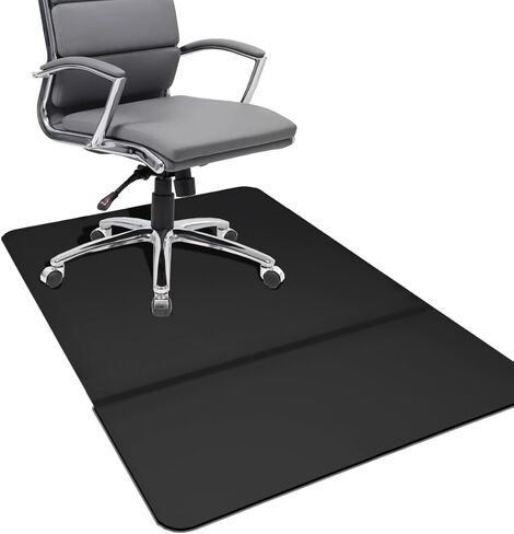 Jakarl Anti-Fatigue Standing Office Chair Mat,2 in 1 Chair Mat for Hardwood Floor with Cushioned Foam,Chair Mat for Rolling Chairs with Foot Rest（36"x48"x4mm） in Kuwait