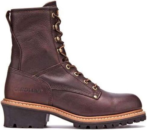 Carolina Women's CA1421 Elm 8Steel Toe Logger بني داكن 7.5 M in Kuwait