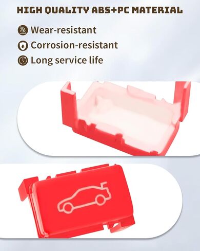 غطاء زر الجذع الأحمر مناسب لسيارات BMW 1-7 Series E90 E91 E92 E93 F20 F21 F30 F31 F32 F33 F34 F36 F80 F82 F83 G30 E60 E61 E63 E64 F07 F10 F11 F06 F12 F13 F01 F02 F04 X1 E84 X3 F25 Z4 E89 G29 in Kuwait