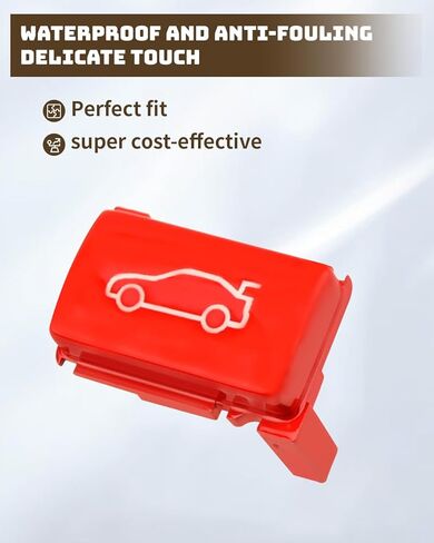 غطاء زر الجذع الأحمر مناسب لسيارات BMW 1-7 Series E90 E91 E92 E93 F20 F21 F30 F31 F32 F33 F34 F36 F80 F82 F83 G30 E60 E61 E63 E64 F07 F10 F11 F06 F12 F13 F01 F02 F04 X1 E84 X3 F25 Z4 E89 G29 in Kuwait