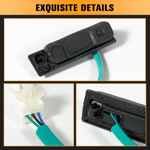 Tailgate Trunk Lock Release Switch Compatible with Mitsubishi Outlander Sport ASX RVR 2011-2020#Replace 5810A090 Liftgate Boot Handle Opening Switch in Saudi Arabia