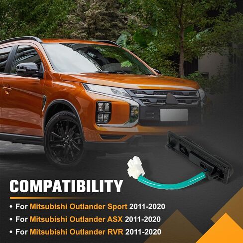 Tailgate Trunk Lock Release Switch Compatible with Mitsubishi Outlander Sport ASX RVR 2011-2020#Replace 5810A090 Liftgate Boot Handle Opening Switch in Saudi Arabia