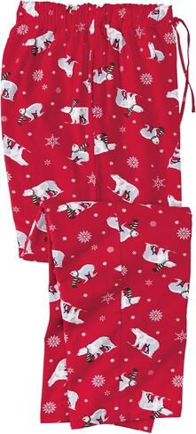 KingSize Men's Big & Tall Novelty Print Flannel Pajama Pants in Saudi Arabia
