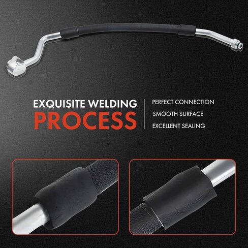 A-Premium A/C Suction Line Hose Assembly Compatible with Audi Q7 2017-2019 V6 3.0L, Compressor to Evap in Saudi Arabia
