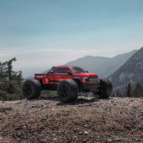 ARRMA RC Truck Big Rock 6S 4WD BLX 1/7 Monster Truck RTR (البطارية والشاحن غير متضمنين) أبيض، ARA7612T3 in Saudi Arabia