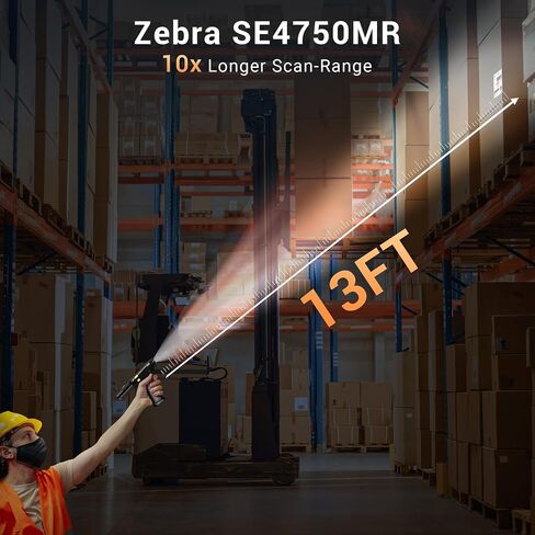Tera Android 11 Barcode Scanner PDA: 47 Keys Zebra SE4750MR Scan-Range 13FT Qualcomm CPU with Pistol Grip Charge Cradle 6700mAh with Hot-swap IP65 Grade Data Terminal Inventory Scanner P162GC in Saudi Arabia