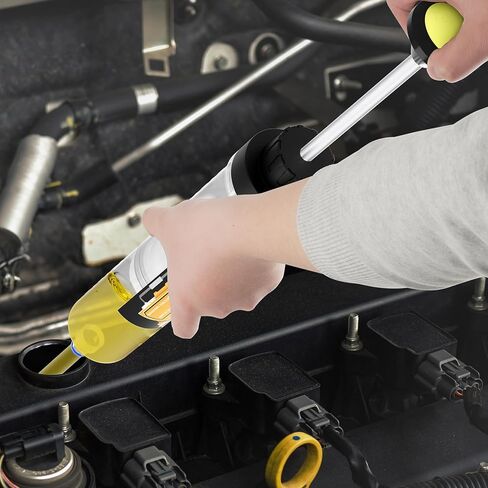 مستخرج سوائل السيارات Tomorotec 500CC، مضخة استخراج/ملء الزيت اليدوية، حقنة تغيير الزيت للمركبات، معدات المزرعة، فعالة مع خرطوم سريع التوصيل لزيوت المحرك وسائل الفرامل ومواد التشحيم in Kuwait