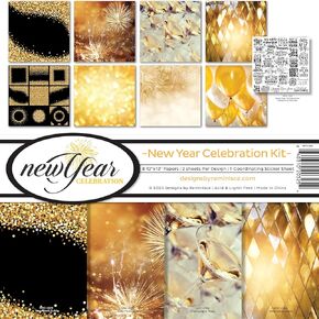 Reminisce New Year Celebration Scrapbook Collection Kit