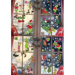 12 Sheets Big Size Valentines Day Window Clings Valentine's Day Decor Valentine Dinosaur Decorations Valentines Decorations Dino Window Sticker Valentines Day Gifts Window Decals Window Stickers