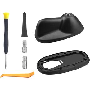 65203456090 Big Type Roof Antenna Mount Base W/Short Sport Antenna and Rubber Gasket Compatible with Mini Cooper Clubman S R55 2008-2015, Compatible with Mini Cooper Hatchback S R56 2007-2013