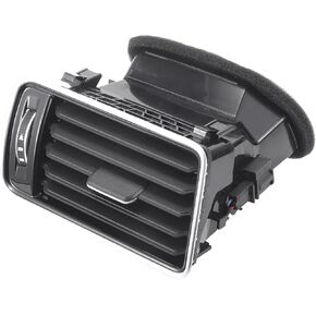 Center Dash A/C Outlet for Volkswagen Passat Durable No.3AD819702A | Front Right Air Vent Panel Black 1 Pcs