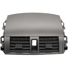 Adjustable Volume Center Dash A/C Outlet Vent Panel with Hand Wheels Compatible with Corolla 2008-2013 55670-02160 55663-02060 Center Dash A/C Outlet Vent Panel