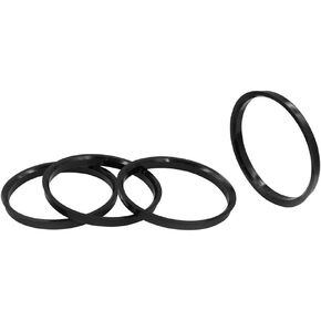 Wheel Accessories Parts Set of 4 Hub Centric Ring 106.10mm OD to 93.10mm Hub ID, Polycarbonate (Wheel Hub Ring, 4 Pack, 106.10 mm OD to 93.10 mm ID Wheel Centerbore, Polycarbonate)